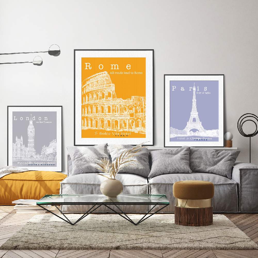London Rome Paris