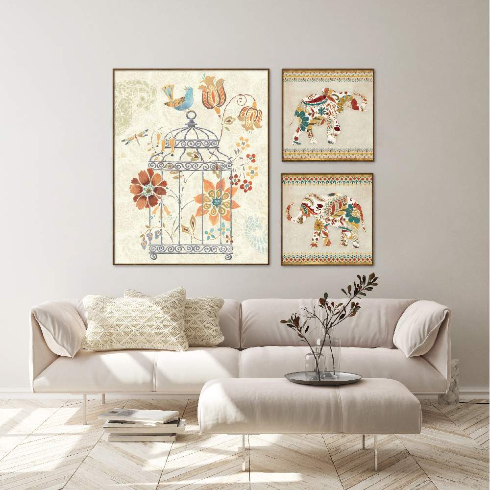 Boho Elephants