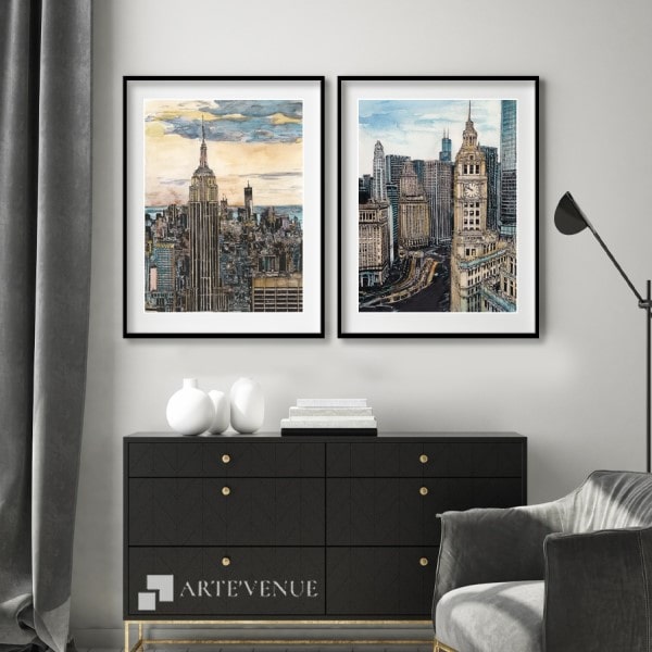 Cityscape Duo