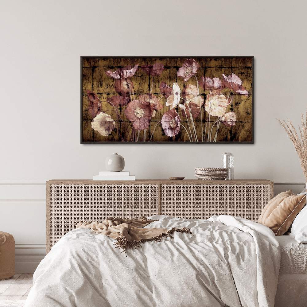 Poppies on Gold