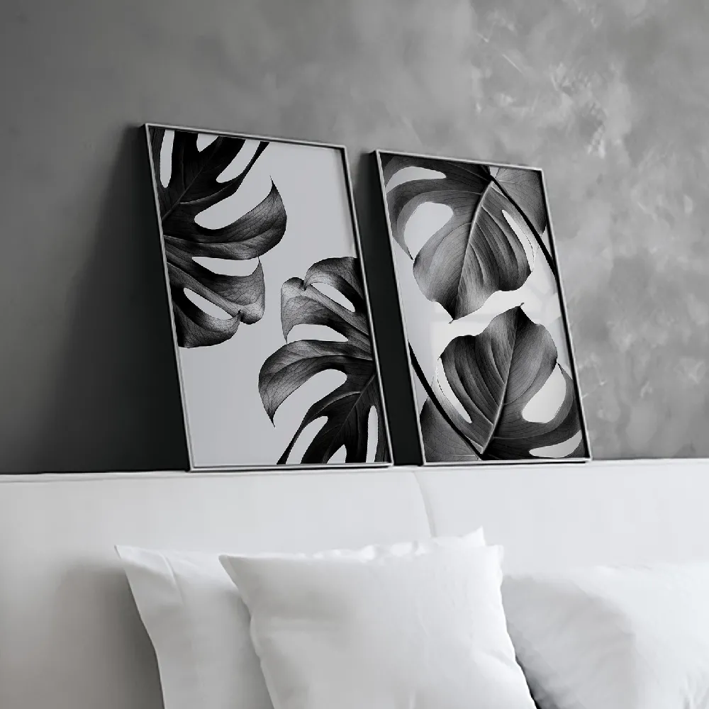 Monstera Monochrome