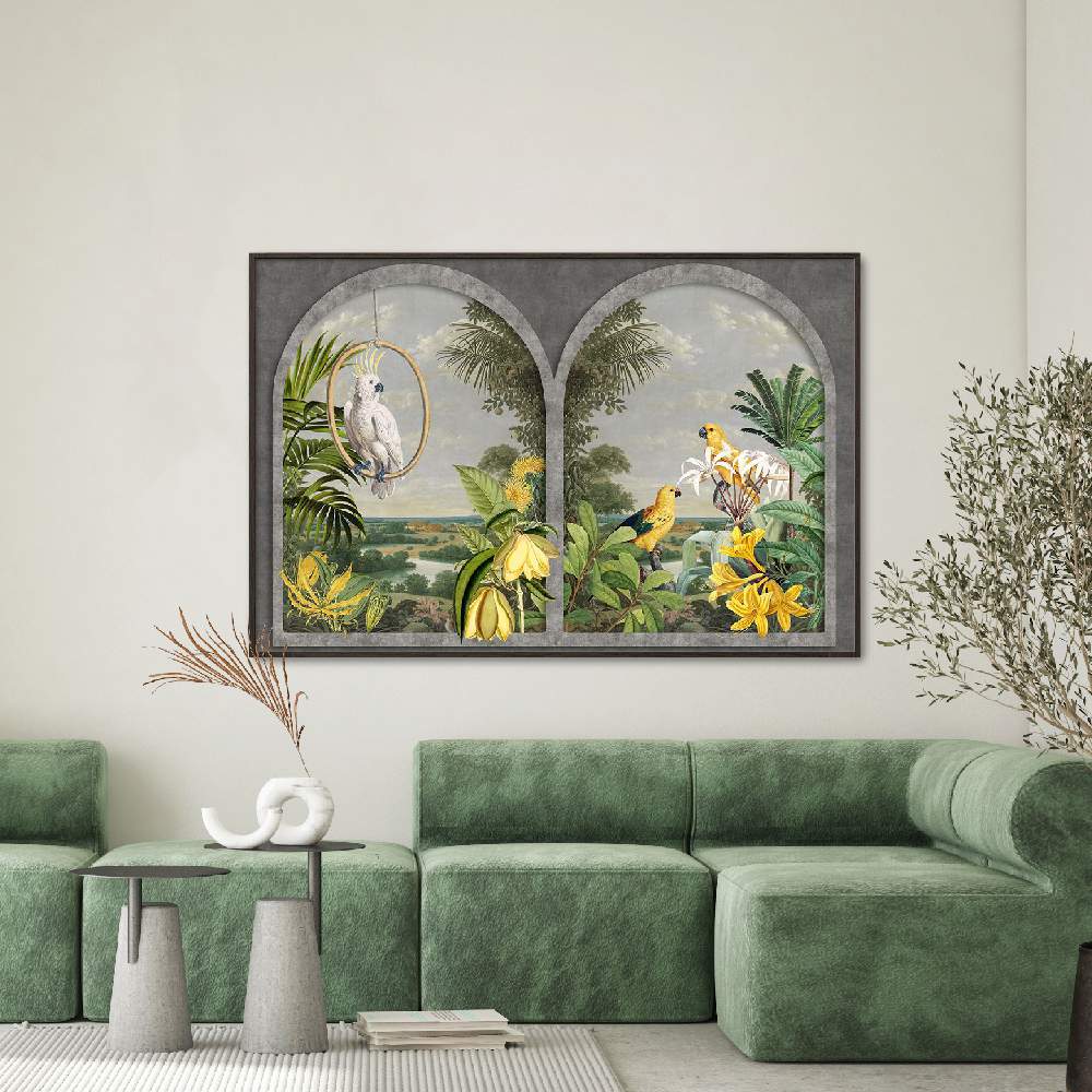 Parrot in Paradise