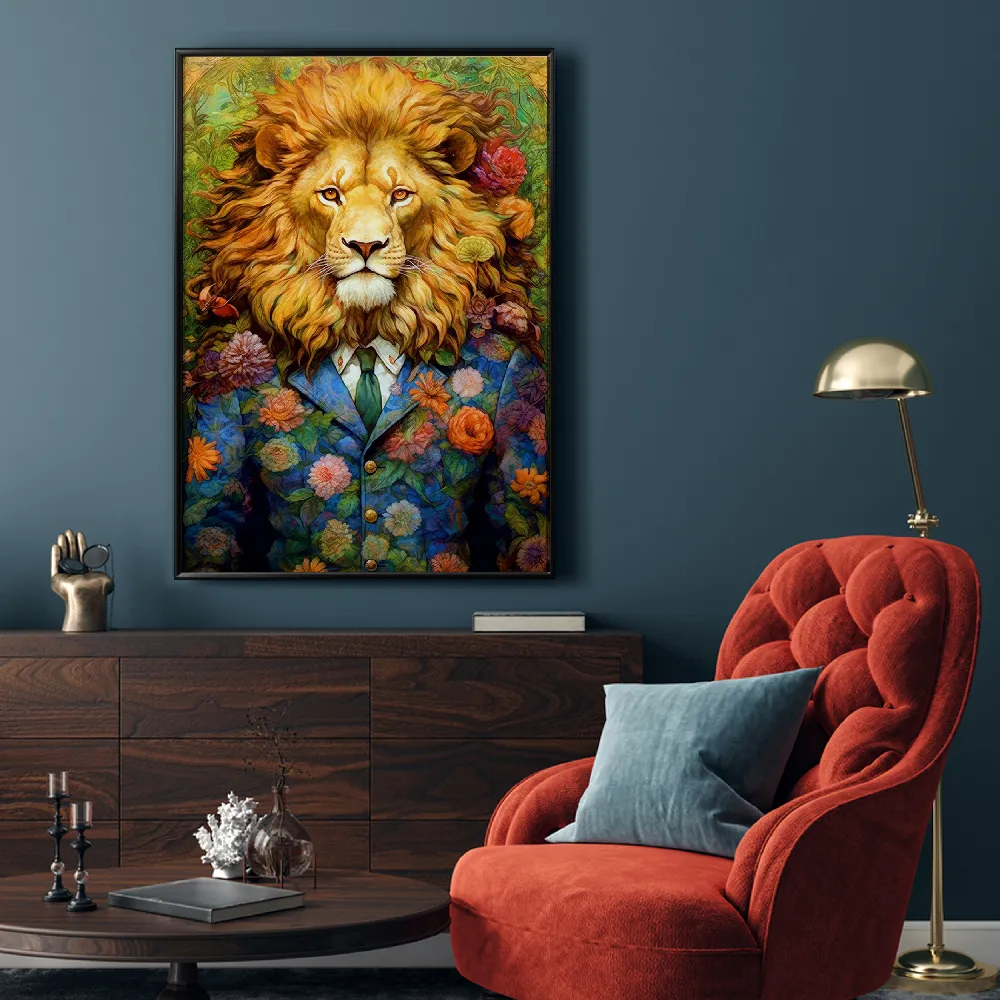 Floral Lion