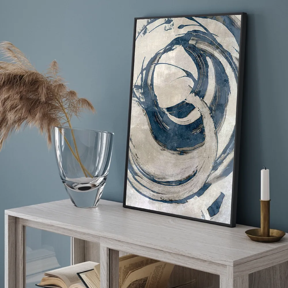 Swirls of Indigo