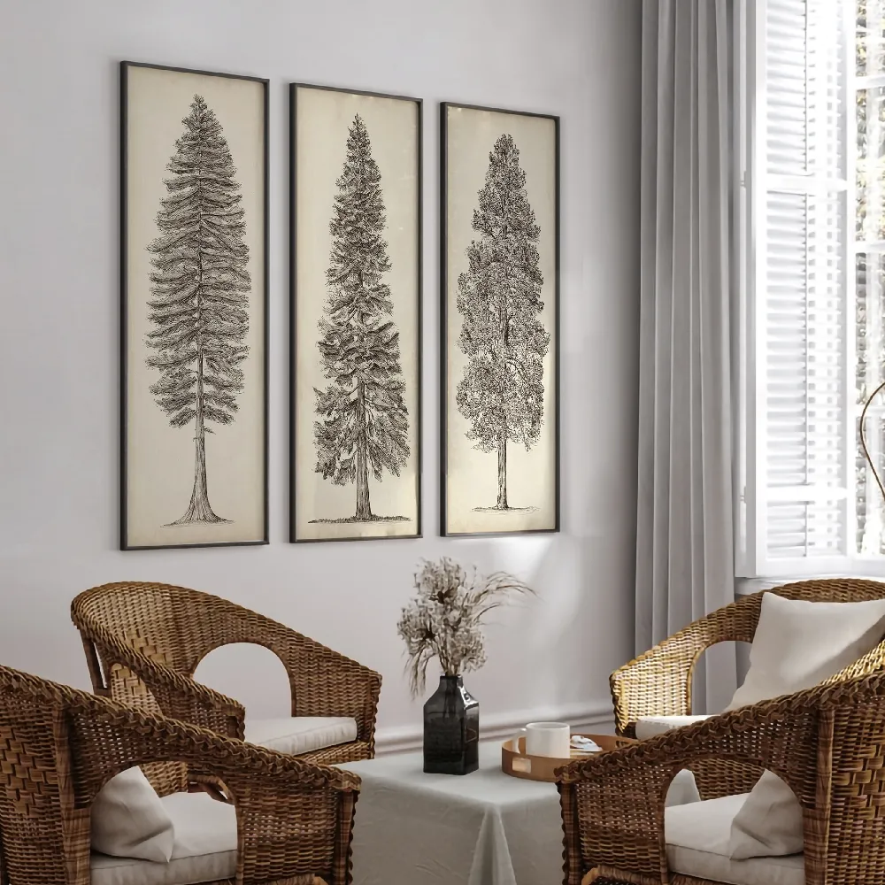 Pacific Northwest Tree Sketch