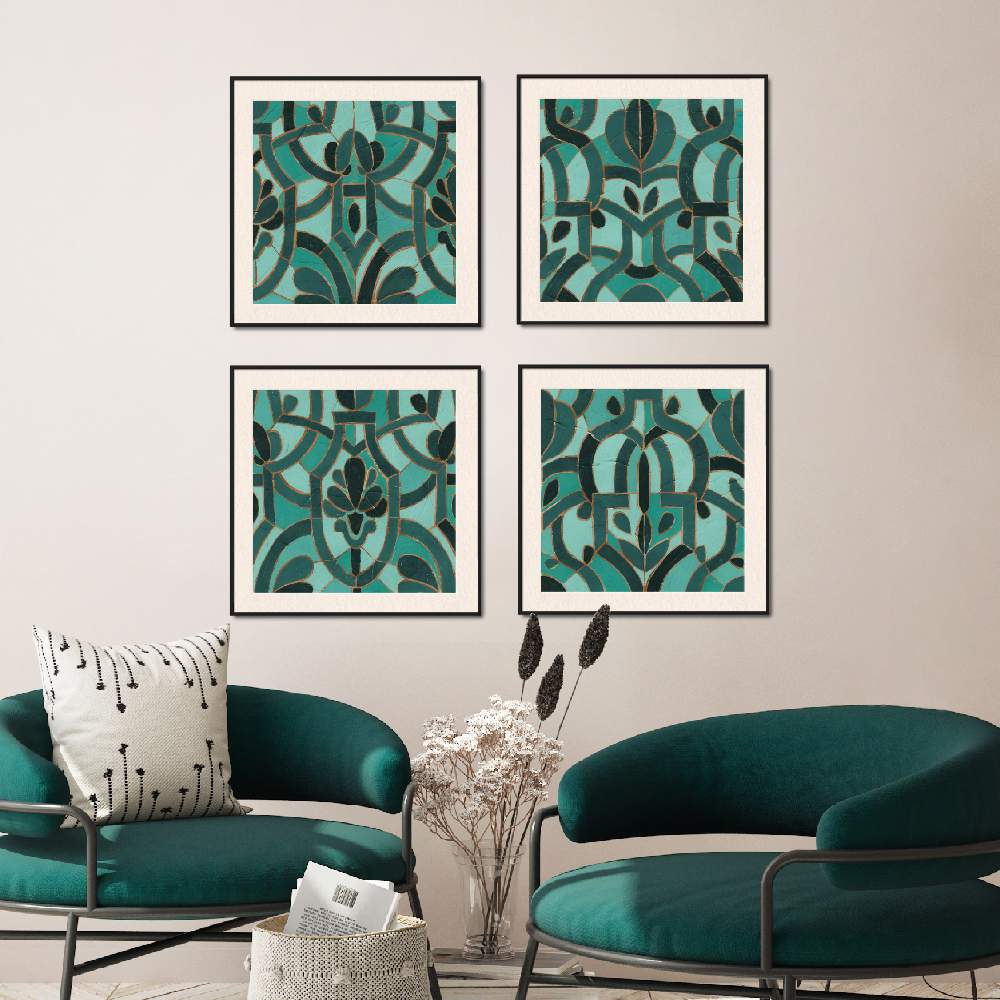 Turquoise Mosaic