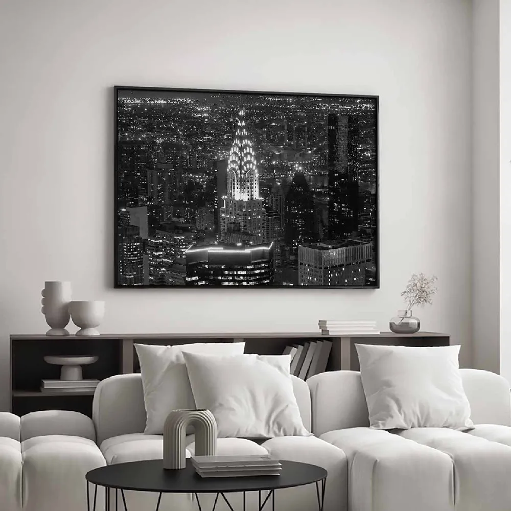 Night View of the Chrysler Building
